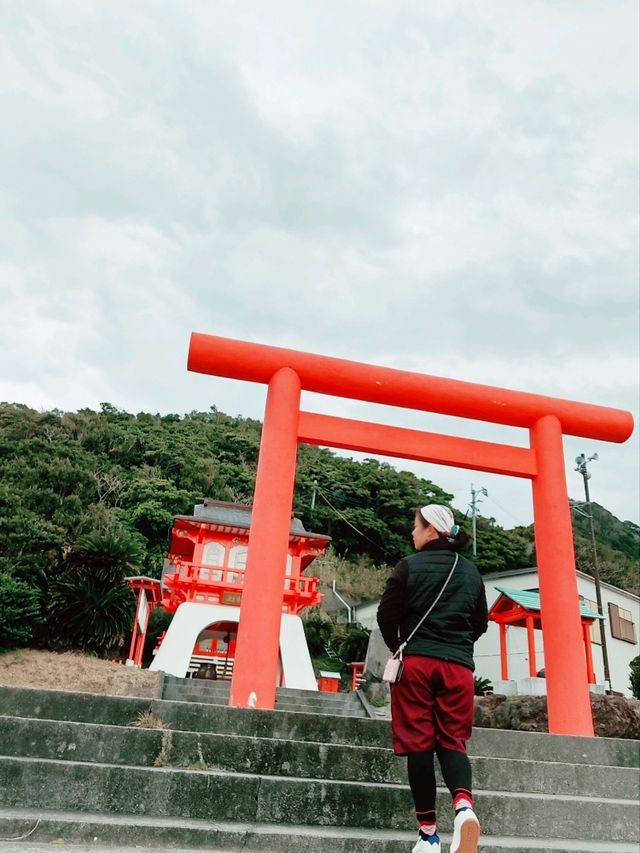 唯一用貝殼繪馬的龍宮神社