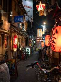 【レトロな光と影が交差する】三角地帯の夜スナップ📸🏮