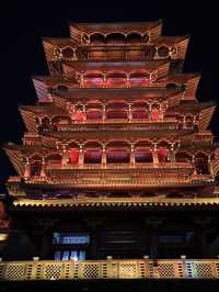 漢中に来たら天漢楼の夜景を楽しもう