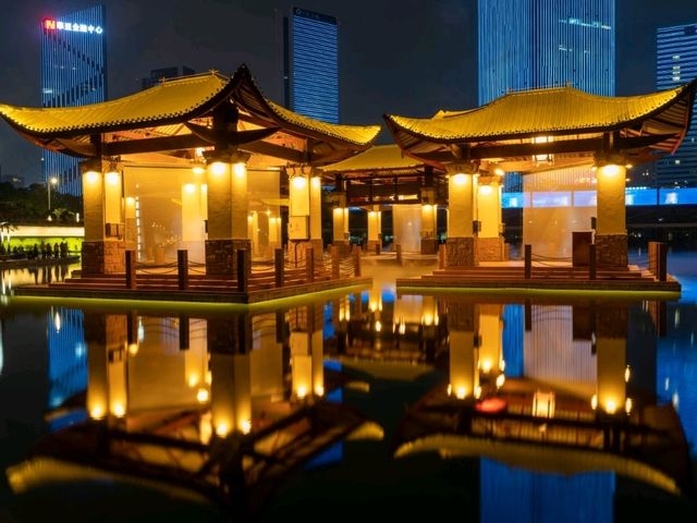 [🇨🇳仏山] 自然と調和する千灯湖公園でのひととき