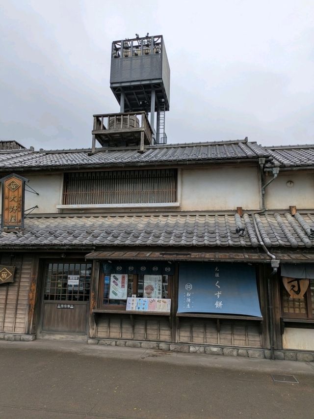江戸時代にタイムスリップ！？羽生パーキングが楽しい！