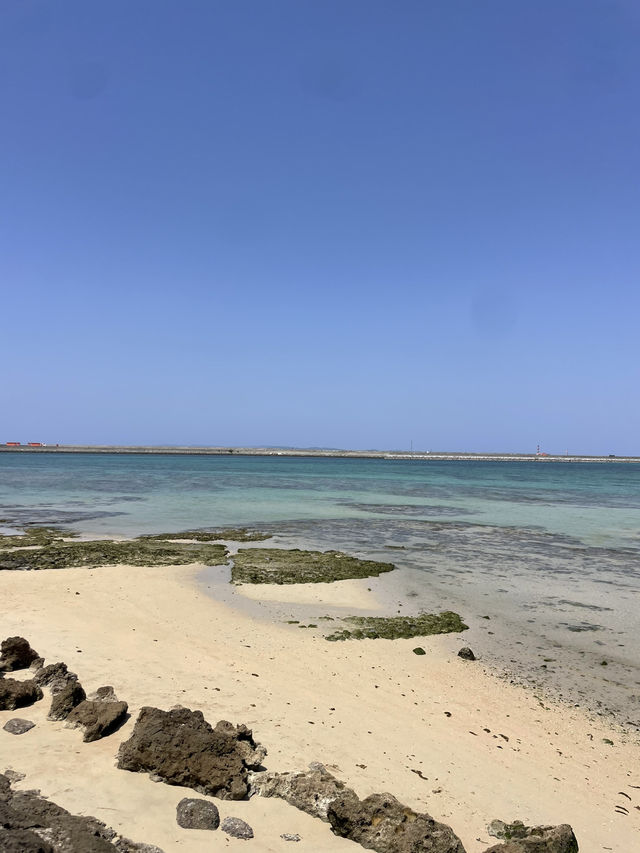 沖繩小希臘島🛼瀨長島Umikaji Terrace🏝️放空足湯🩱