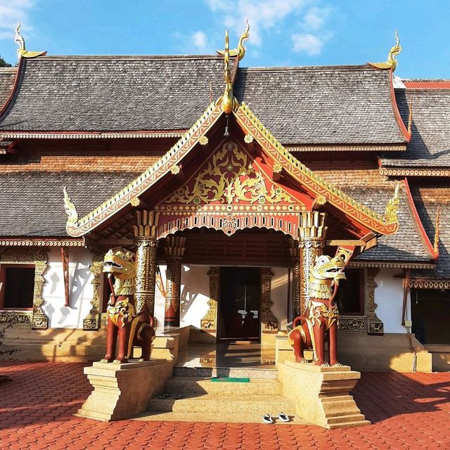 วัดแสนเมืองมาวัดที่เป็นอัตลักษณ์ของไทยลื้อ