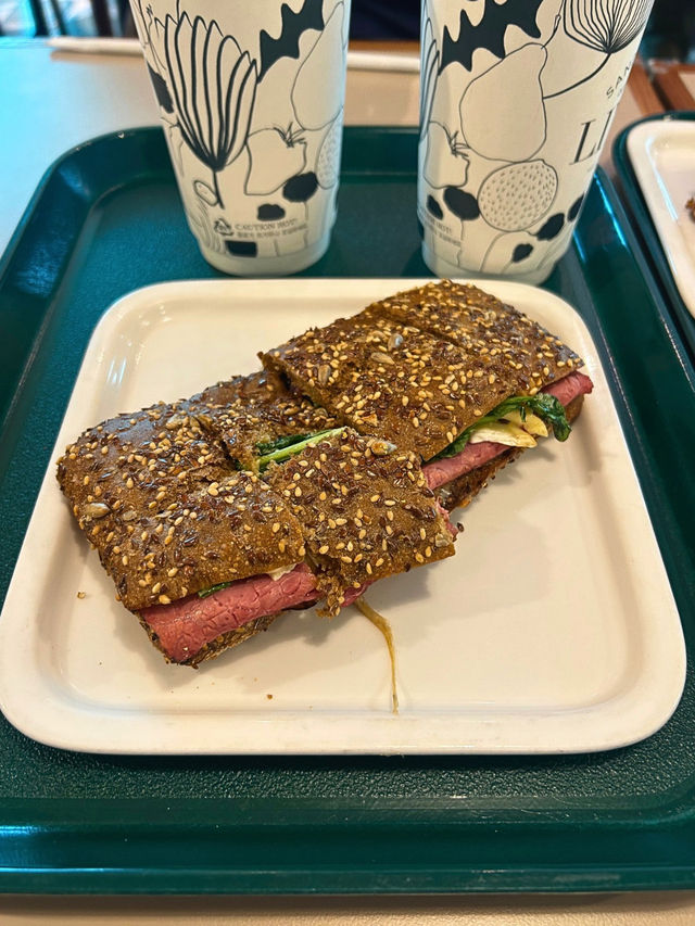【仁川空港第２ターミナル】早朝便でも安心！出国前に美味しいカフェで一休み
