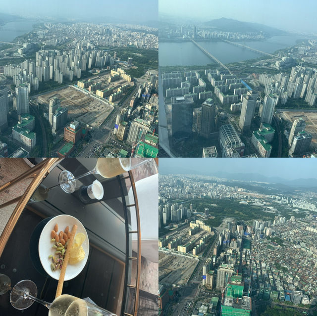 서울 시그니엘에서 맞이한 밤, 서울이 다 품어주는 기분