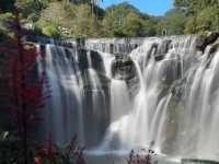 A day trip to Shifen for its curtain-like waterfalls