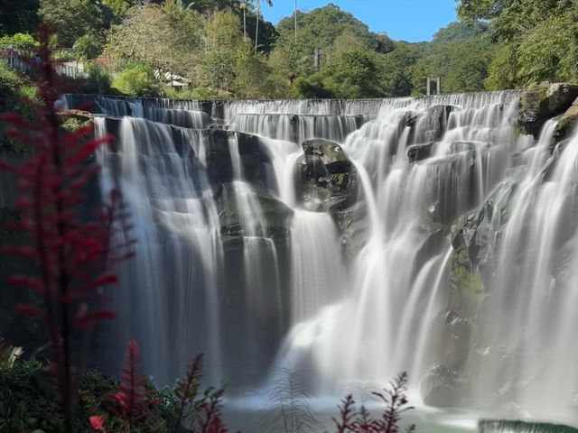 A day trip to Shifen for its curtain-like waterfalls