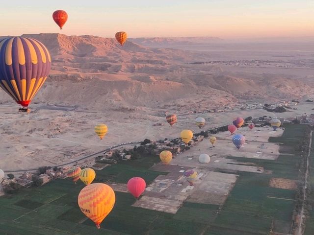 盧克索熱氣球之旅🎈在帝王谷上看日出🌄