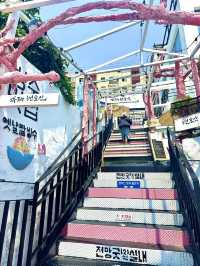 【韓国・釜山】影島の絶景おさんぽ旅！カラフルなレトロ村とオーシャンビューカフェ 
