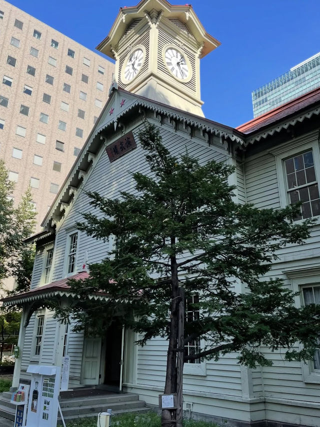 🎯【北海道・札幌時計台】歴史を刻む塔、開拓時代の記憶を感じに