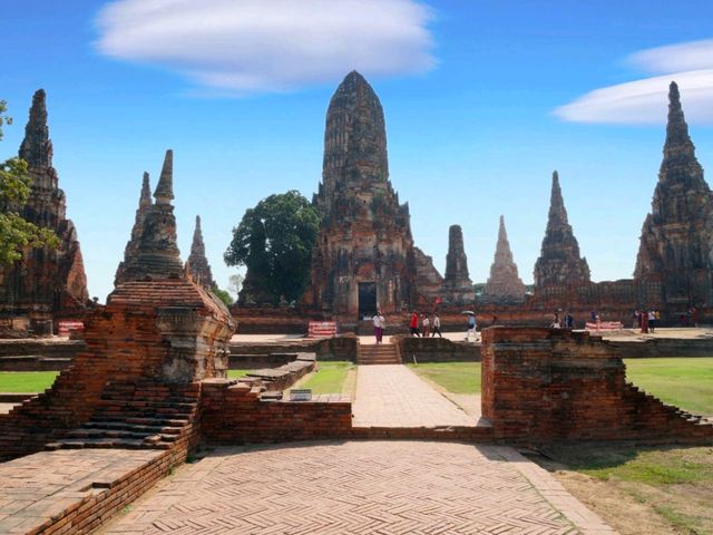 🙏 :  วัดไชยวัฒนาราม เที่ยวอยุธยา