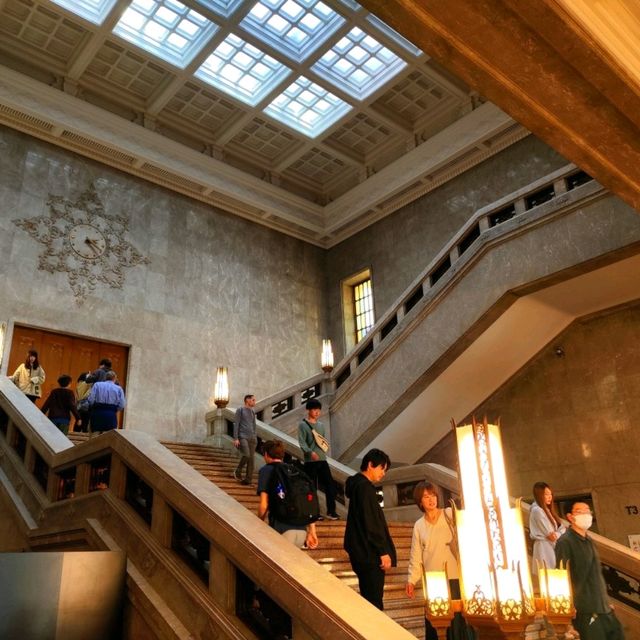 Tokyo National Museum for half price with a student ID card!