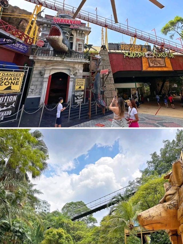🎢 Sunway Lagoon Kuala Lumpur 🌊🐅🎡