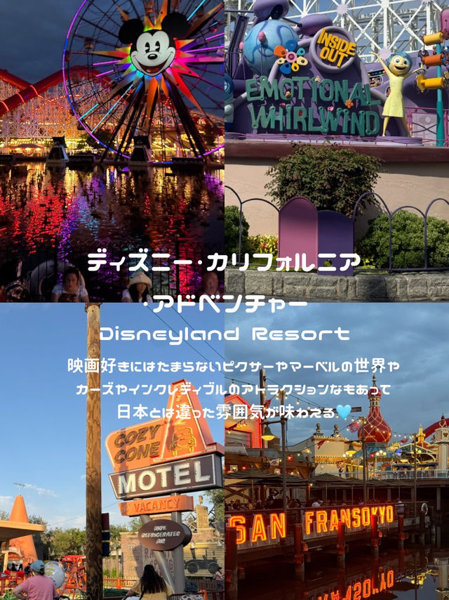 カリフォルニアディズニー【アドベンチャーパーク】🎡✨