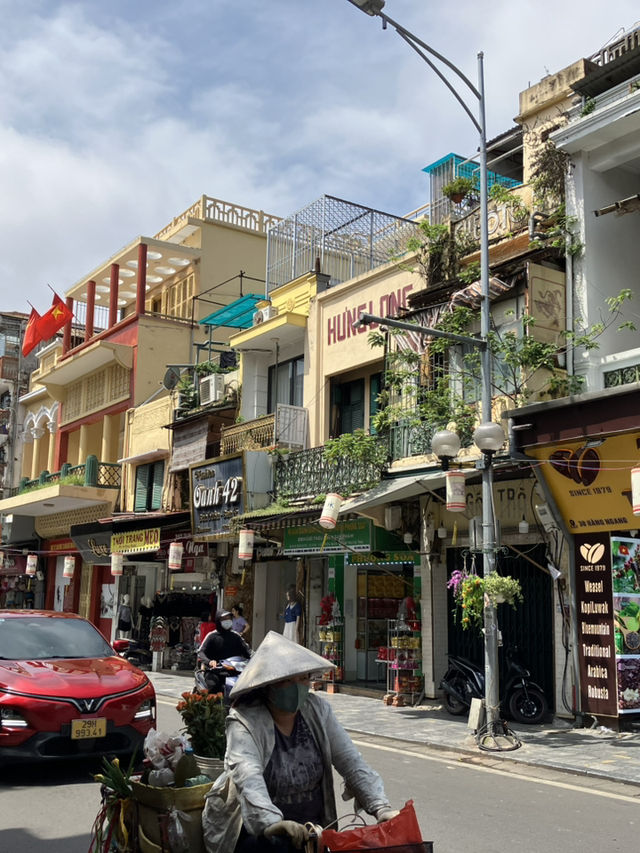 ハノイ旧市街のんびりお散歩🚶‍♀️