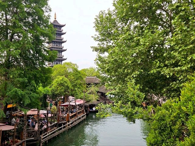 I entered a fairytale like ancient town in Jiangnan, Wuzhen