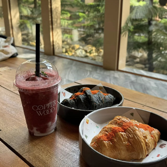 Wabi‑Sabi Wood & Quiet Brew – My Visit to Copper Wood Café, Hat Yai