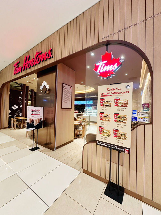 Coffee, Cravings & Canadian Comfort at Tim Hortons IOI City Mall