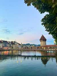 🏰中世と自然が調和する街 ― ルツェルンで感じるスイスの原風景