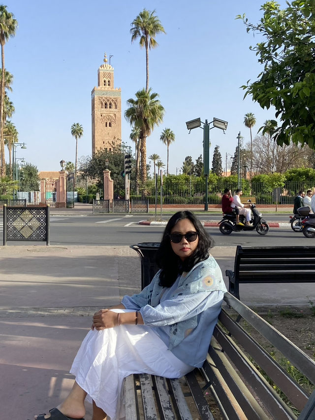 Minaret of Majesty: Koutoubia Mosque in Marrakech Minaret of Majesty: Koutoubia Mosque in Marrakech
