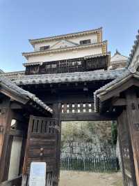 江戸時代以前の天守が残る松山城 