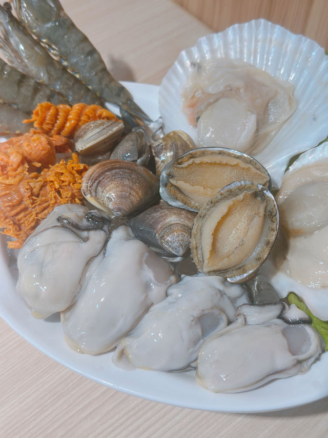 豐富精選海鮮拼盤