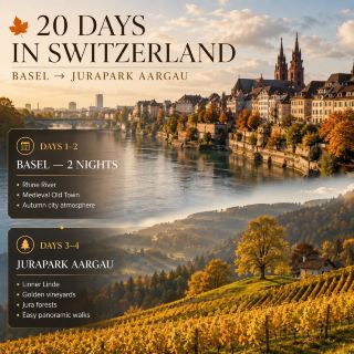 🍂🏔️ 20 DAYS IN SWITZERLAND — THE ULTIMATE AUTUMN ROAD TRIP VIBES