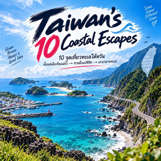 🌊 Taiwan’s 10 Coastal Escapes | 10 Taiwanese coastal destinations, from riverside cities → Pacific coast