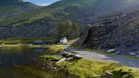 ⛰️ Cwmorthin Quarry — Echoes of Wales’ Slate Mountains 🖤🏴 — traveler post in Conwy