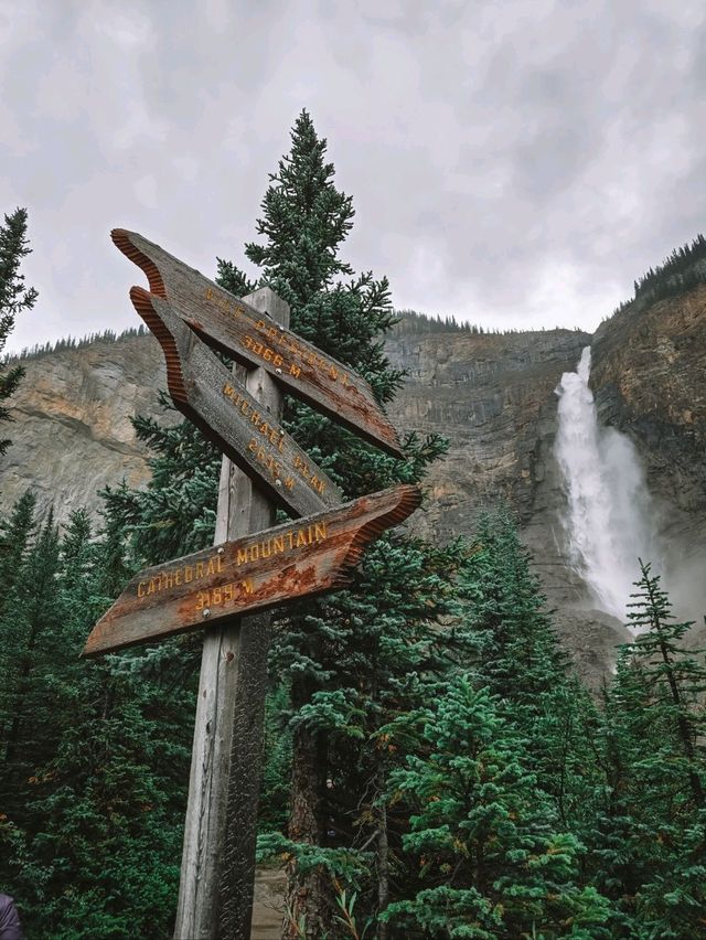 🌊 Takkakaw Falls + Natural Bridge – Yoho National Park Adventure! 🌊 Takkakaw Falls + Natural Bridge – Yoho National Park Adventure!