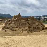 福隆國際沙雕藝術季：迪士尼百年慶典