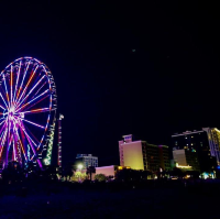 SkyWheel Myrtle Beach at night 🇺🇸