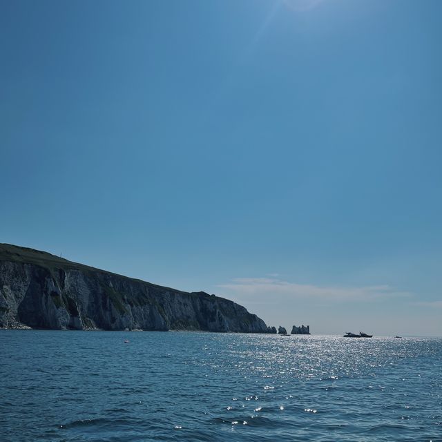 Covered in sunshine in the Isle of Wight