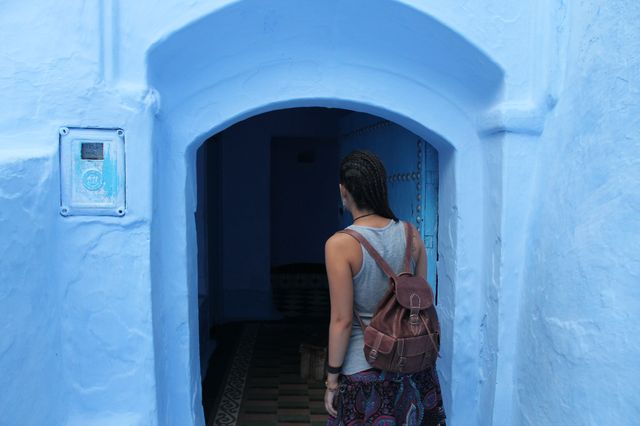 Blue Paradise In Morocco