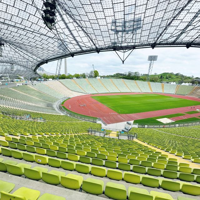 1972 Munich Olympic Stadium is WOW!