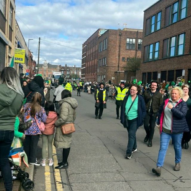 St Patrick's day, Birmingham 