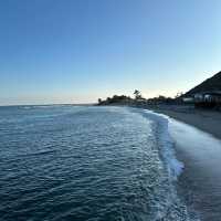 An evening in Malibu