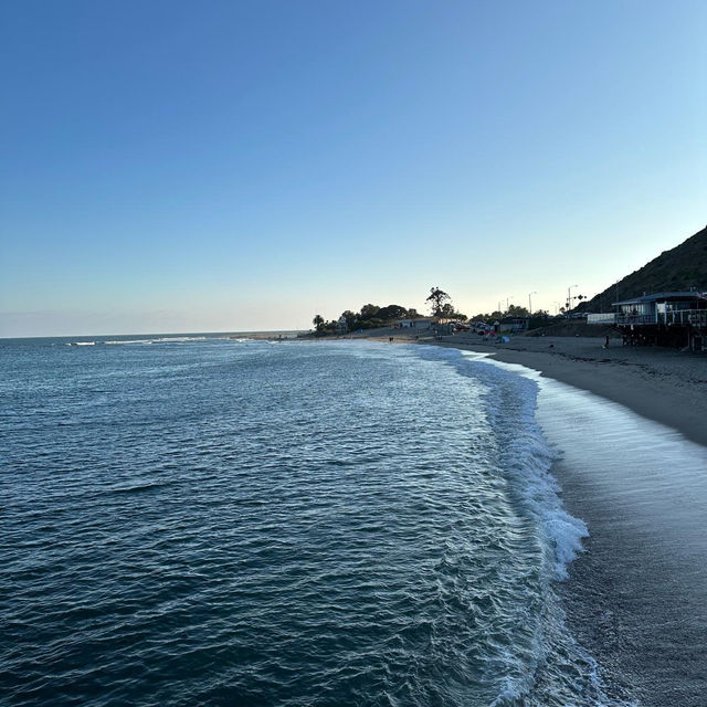 An evening in Malibu