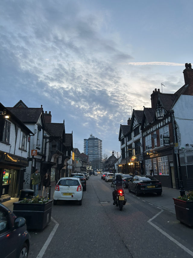 Spon Street in the Early Evening: A Timeless Coventry Stroll