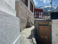 Buddhist Monastery lost high in mountains 