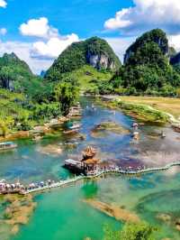 🌊 Tongling Grand Canyon – Guizhou’s Emerald Gorge of Waterfalls and Wonder