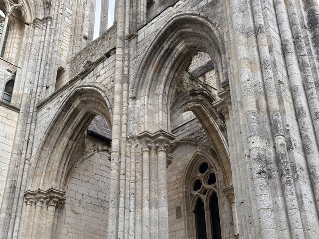 One of most beautiful abbeys in Normandy