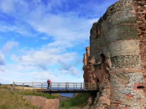 Tantallon Castle, near Edinburgh