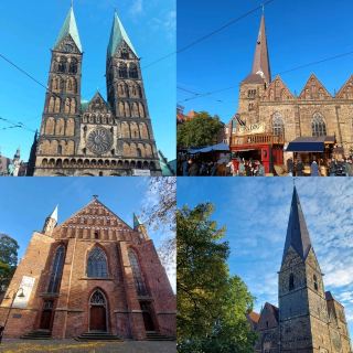 Bremen in Germany, magnificent churches