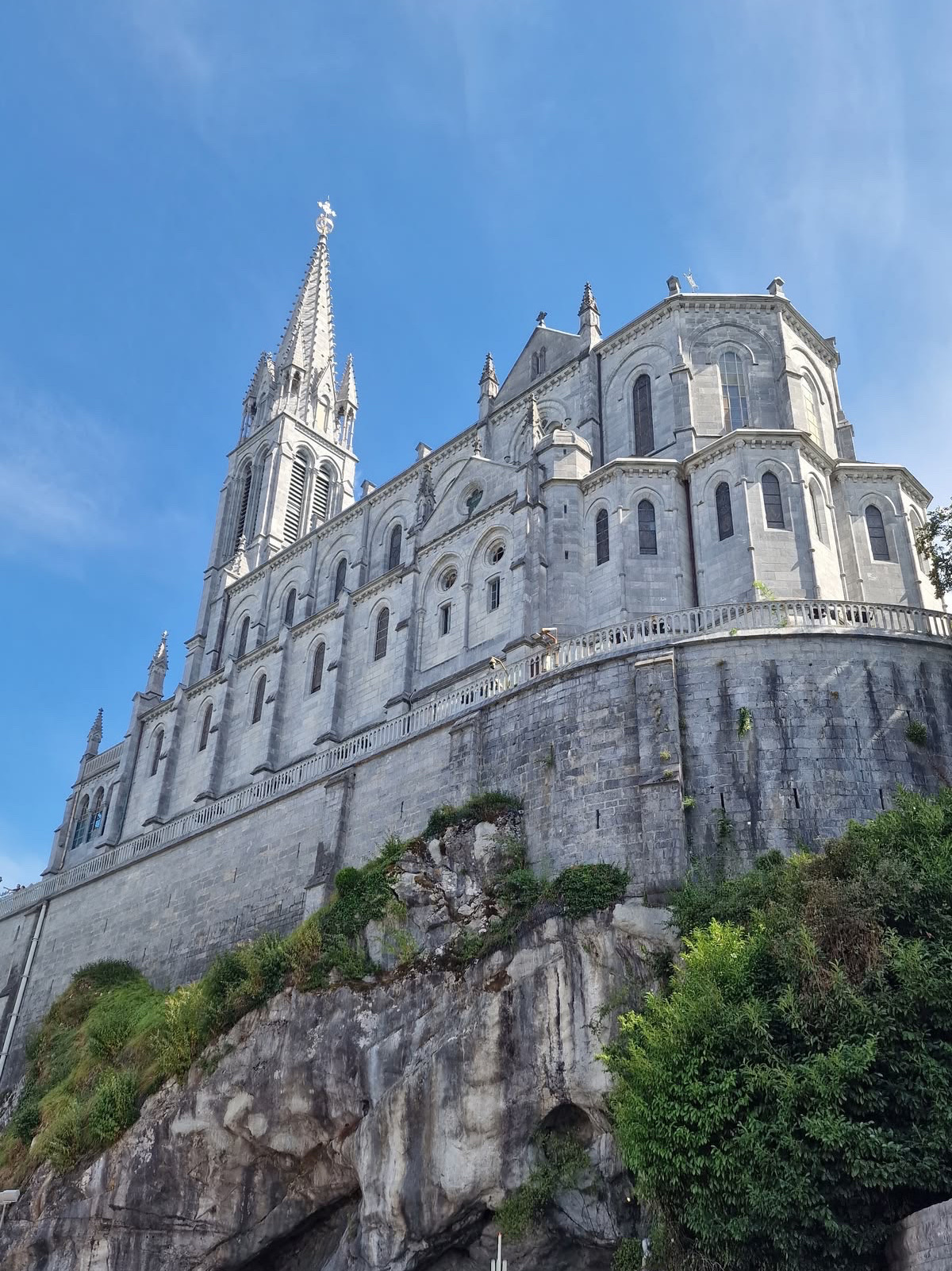 The Grotto of Silence and Mountain Mist: Lourdes, France 🇫🇷⛰️