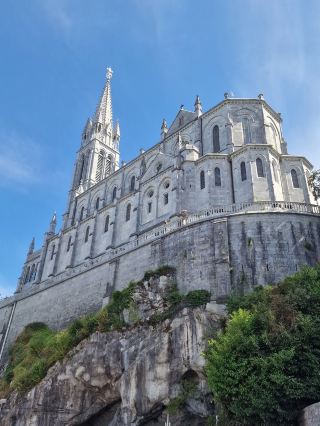 The Grotto of Silence and Mountain Mist: Lourdes, France 🇫🇷⛰️
