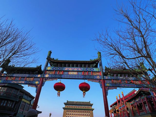 Qianmen Street in Winter ❄️ 