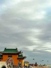 難怪李現專門來這座海上寺廟