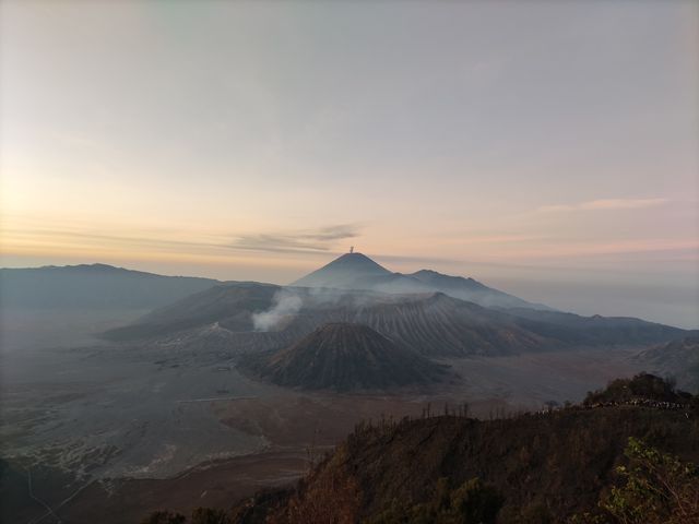 終於見到你，爪哇火山