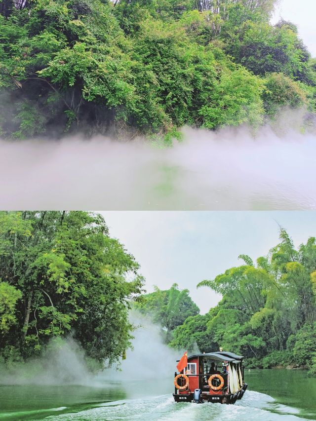 就在廣西！世外桃源桃源煙雨朦朧好美～